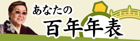 あなたの人生年表を占います