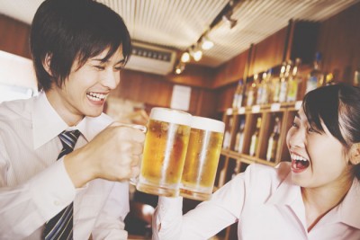 血液型【忘年会】B型は無礼講が本気の無礼に！