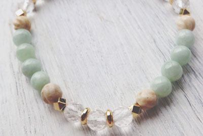 【プレゼント】2015年をステキな1年にする最強天然石ブレスレット『Prosperity』