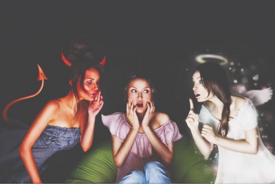 天秤座の“てん”……天使じゃなくてむしろ悪魔！