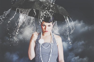 怒りタイプがわかる【雨占い】豪雨のように激しい？