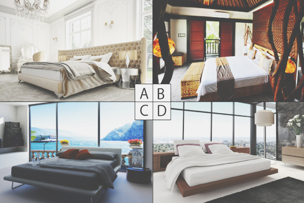 【心理テスト】寝てみたいベッドルームは？　答えでわかるあなたの本能的欲求