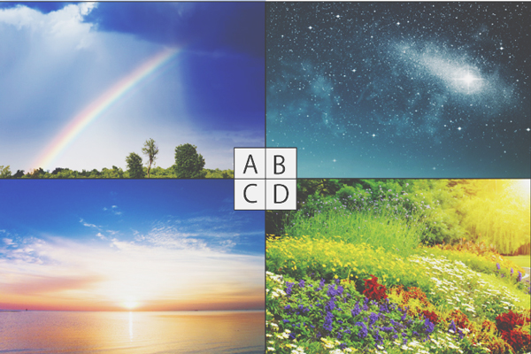 【心理テスト】夢で見た美しい光景はどれ？　答えでわかる精神疲労度