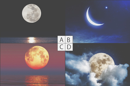 【心理テスト】心に浮んだ月でわかる、あなたの人生に対する安心度