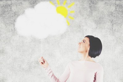 心の安定度がわかる【お天気占い】