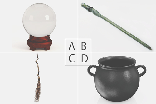 あなたに秘められた魔女の資質をのぞく【心理テスト】魔女アイテム、1つ持つならどれ？