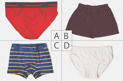 【心理テスト】彼に履いてほしいパンツでわかる最適な結婚相手