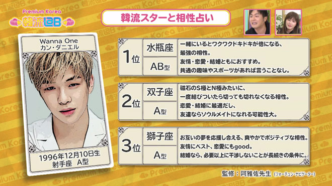 相性ベスト3はこちら！