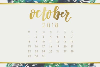 【10月の開運カレンダー】10/7はオシャレが開運行動に！