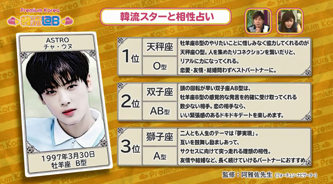 相性ベスト3はこちら！