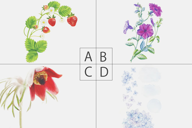 【心理テスト】彼との新居に花の絵を飾るならどれ？　答えでわかるあなたの結婚観