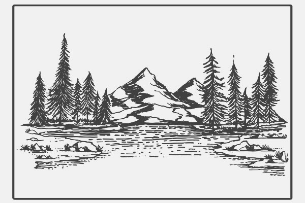 【心理テスト】山の絵に描き込むとしたら？　答えでわかる苦難を乗り越えるときに必要なもの