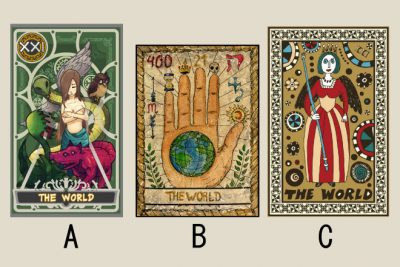 【タロット占い】選んだ「世界」のカードでわかる、あなたが自分らしくなれるとき
