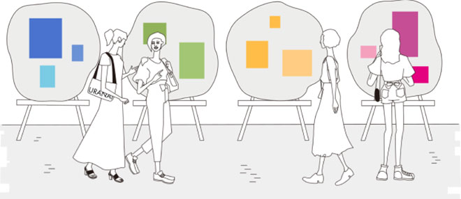 体験しているうちに、気持ちも運気もあげてくれる体感コンテンツが集結。