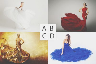 【心理テスト】選んだドレスでわかる憧れの女性像