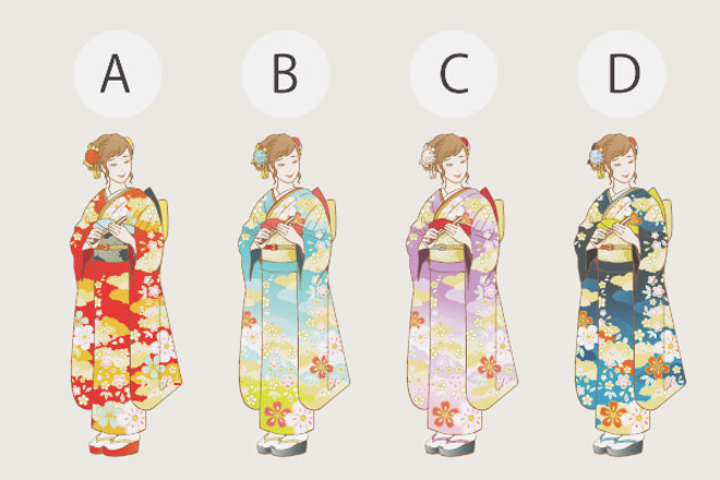 【心理テスト】お正月に着たい着物でわかる、2020年のキーパーソン