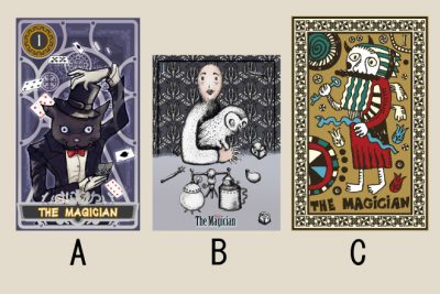 【タロット占い】選んだ「魔術師」のタロットカードでわかる、あなたのファザコン度