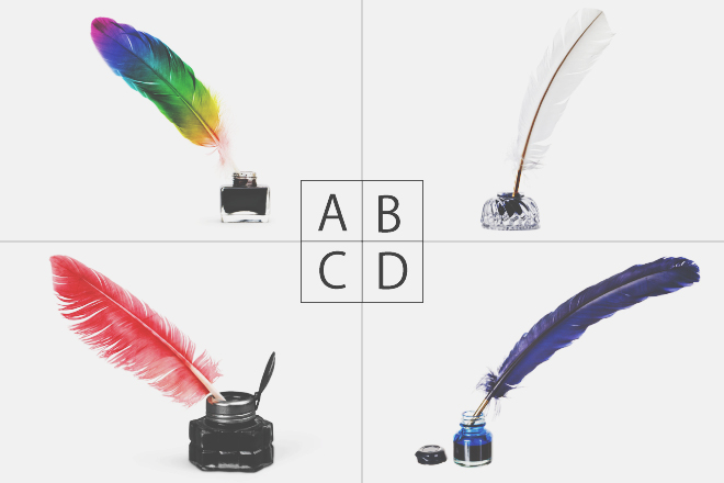 【心理テスト】望みを託したい羽ペンはどれ？　答えでわかる、これからかなうあなたの願い