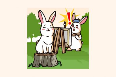 【心理テスト】うさぎの画家は何に驚いた？　答えでわかる、あなたの刺激ほしがり度