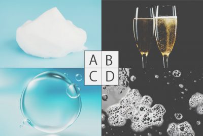 【心理テスト】「泡」でわかる、気を引き締めるタイミング