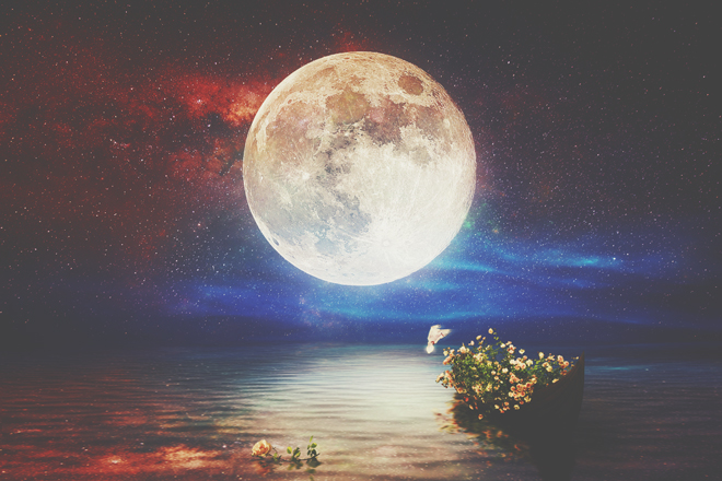 10月2日は牡羊座の満月　過剰な競争心を手放して、真の自立を手に入れよう！