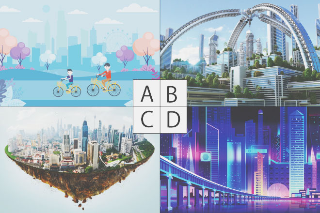 【心理テスト】イメージした「未来の街」でわかる、あなたが輝ける場所