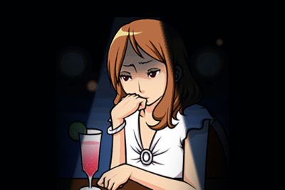 【心理テスト】この女性の連れは何人？　答えでわかる、あなたの日常逃避度