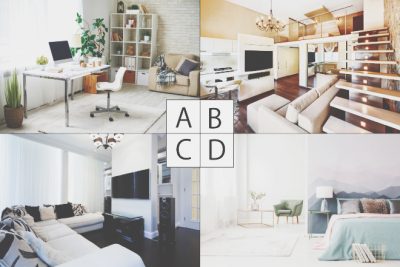 【心理テスト】選んだ部屋でわかる自宅でのストレス解消法