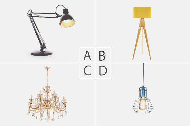 【心理テスト】一目惚れしたライトはどれ？　答えでわかる、あなたのテンションの上げ方