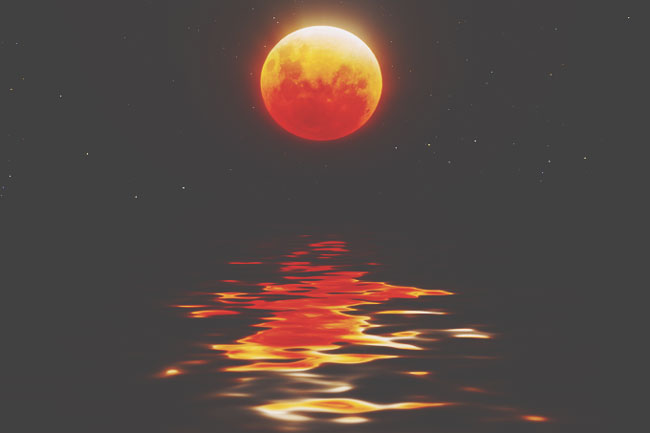 4月4日・皆既月食のおまじない　赤い満月の力で眠る野生を解放、自分らしさを取り戻そう！