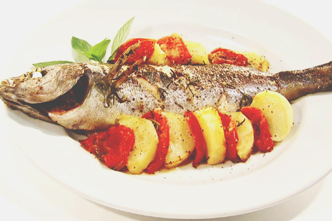 5/5～5/11の下弦の月ダイエットレシピ『スズキのオーブン焼き』（360Kcal）