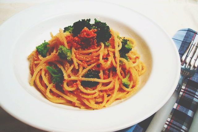 6/4～6/11の下弦の月ダイエットレシピは『たらことブロッコリーのパスタ』（420Kcal）