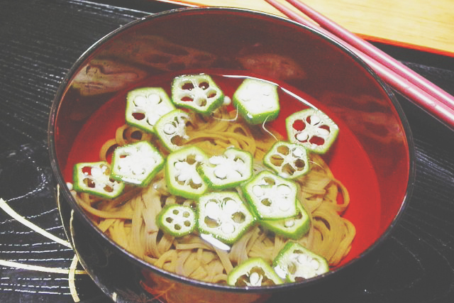 6/25～7/2の満月ダイエットレシピは『オクラの蕎麦汁』（120Kcal）