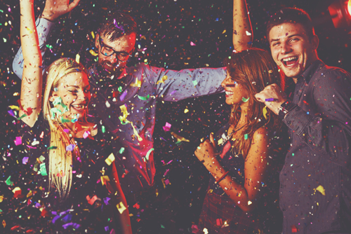 血液型【年越しカウントダウン】あるある　O型は「おめでとー！」と大絶叫！