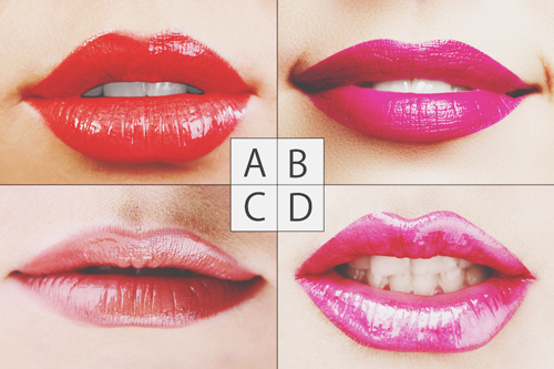 【心理テスト】口紅の色でわかる、あなたのセックスアピール度