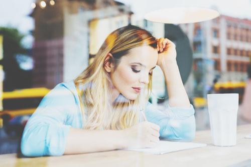 血液型【落ち込んだときの処方箋】A型は気持ちを紙に書いて整理、B型は旅に出る！