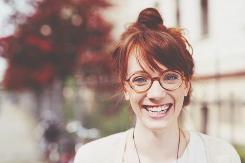 メガネの形でわかるなりたい自分像　丸メガネは変人志望、四角はしっかり者！