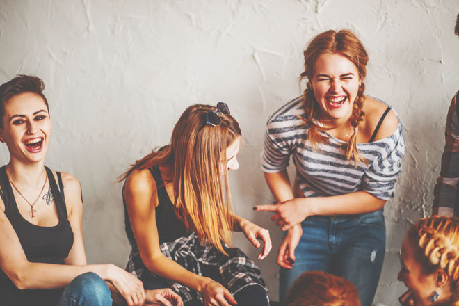 血液型【笑うの大好き】ランキング　B型はくだらないギャグにも大爆笑！