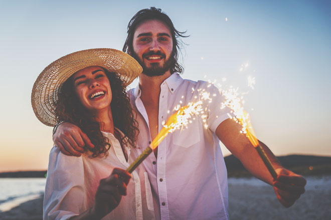血液型【2018年夏恋カップル第5位～8位編】B型女性×B型男性は咲き乱れる花火の恋！