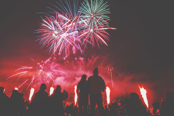 血液型【花火大会】あるある　O型はギリギリに会場に行って見る場所がない!?