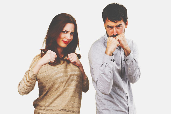 血液型【恋人とのケンカ】あるある　A型はひたすら黙る、B型は取っ組み合いに！