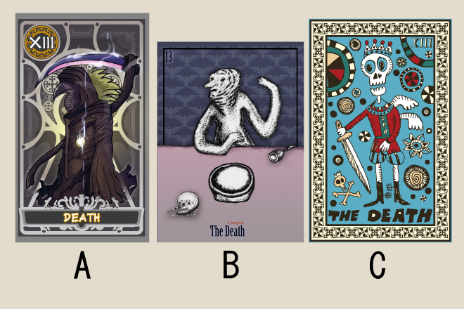 【タロット占い】選んだ「死神」のカードでわかる、終わった恋の粘着度