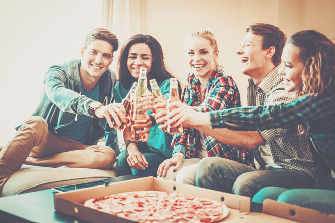 血液型【ホームパーティ料理】あるある　AB型はデリバリーで簡単にすます！