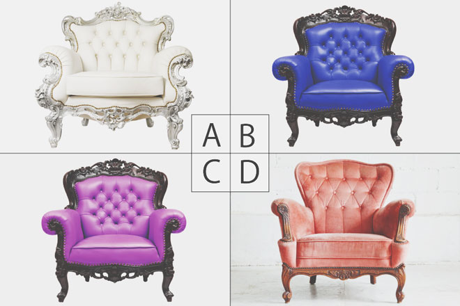 【心理テスト】男性が座っている椅子は何色？　答えでわかるあなたの運命の人