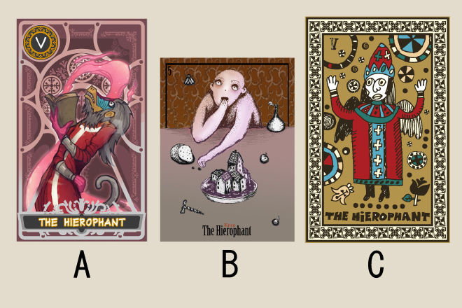 【タロット占い】選んだ「司祭」のタロットカードでわかる、あなたの道徳心