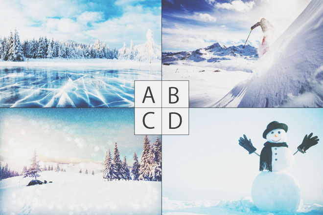 【心理テスト】飾りたい雪の風景はどれ？　答えでわかる、自分の身体で自慢に思っていること