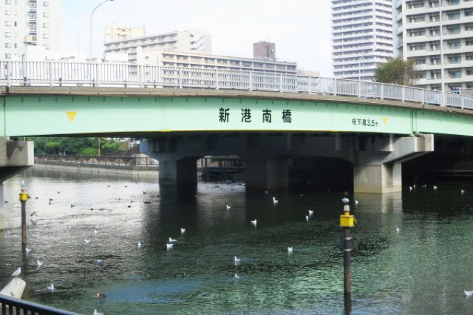 瀧天貴の【山手線パワースポット】品川は自分に戻れる街、『新港南橋』でおにぎりを食べよう！