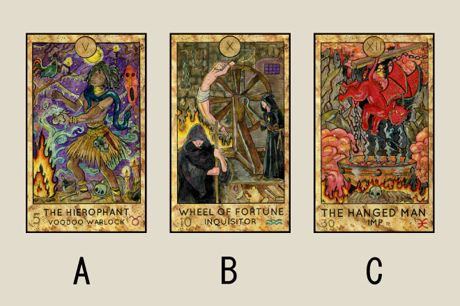 【タロット占い】選んだタロットカードでわかる、あなたを呪う悪意