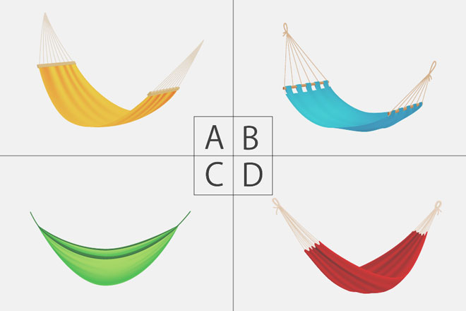 【心理テスト】好きなハンモックでわかる、パワーが充電できるもの