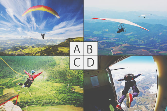 【心理テスト】スカイスポーツ、体験するならどれ？　答えでわかる、あなたの夢のかなえ方